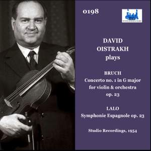 David Oistrakh plays Bruch & Lalo