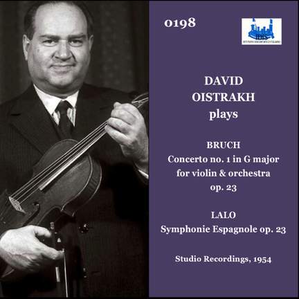 David Oistrakh plays Bruch & Lalo