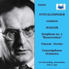 Otto Klemperer conducts Mahler
