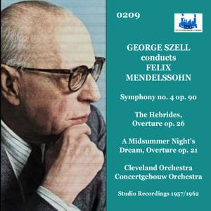 George Szell conducts Felix Mendelssohn