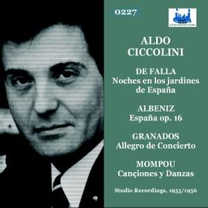 Aldo Ciccolini plays De Falla Albenitz Granados Mompou