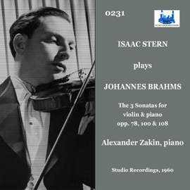 Isaac Stern plays Johannes Brahms