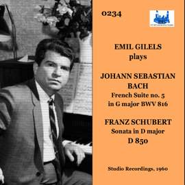 Emil Gilels plays Johann Sebastian Bach & Franz Schubert