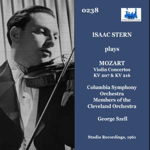 Mozart: Violin Concerto No. 1 in B-Flat Major, K. 207 & Violin Concerto No. 3 in G Major, K. 216