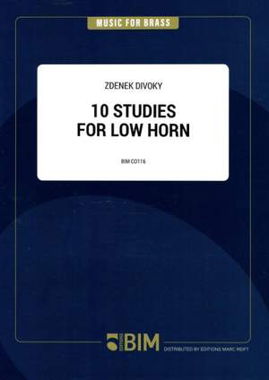 Zdenek Divoký: 10 Studies for Low Horn