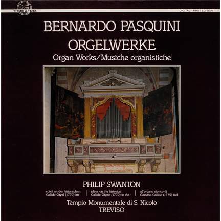 Pasquini: Orgelwerke