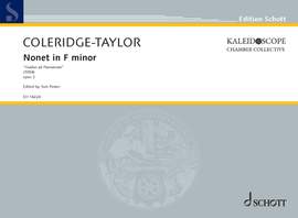 Coleridge-Taylor, Samuel: Nonet in F minor op. 2