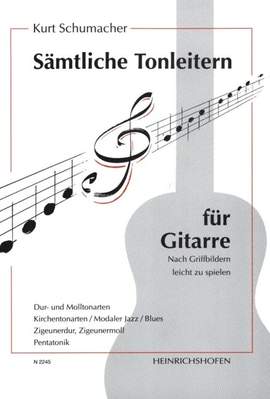 Schumacher, K: Sämtliche Tonleitern für Gitarre