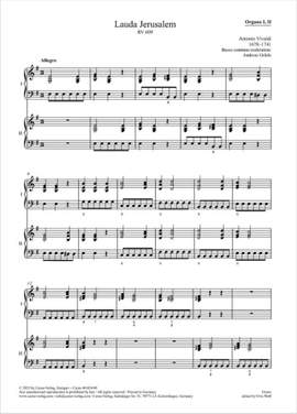 Vivaldi, Antonio: Lauda Jerusalem