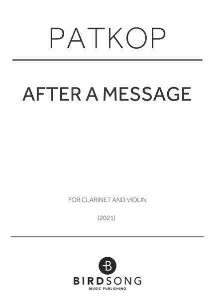 PatKop: after a message
