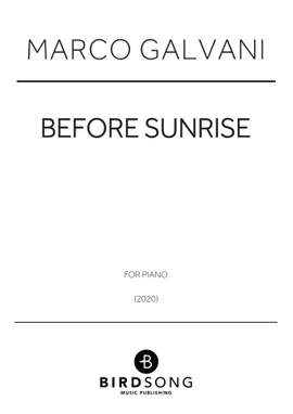 Marco Galvani: Before Sunrise