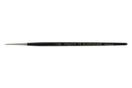 Habico Retouching brush Red marten hair Hair length 6mm