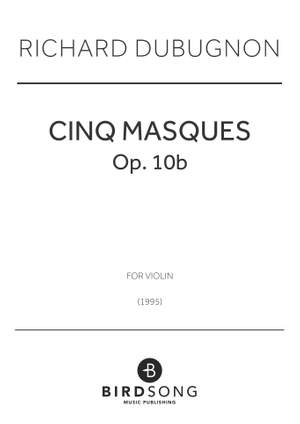 Richard Dubugnon: Cinq Masques