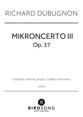 Richard Dubugnon: Mikroncerto III