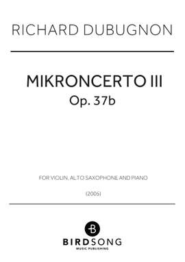 Richard Dubugnon: Mikroncerto IIIb