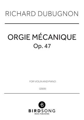 Richard Dubugnon: Orgie mécanique