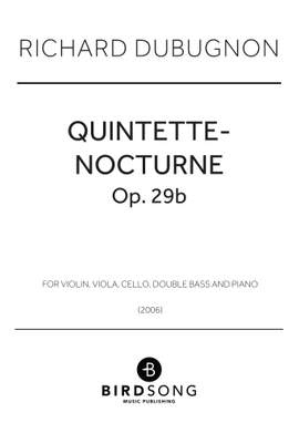Richard Dubugnon: Quintette-Nocturne
