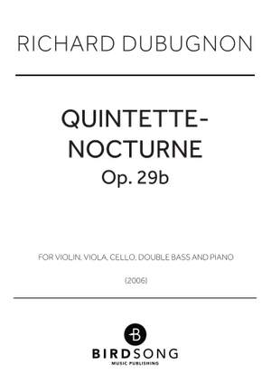 Richard Dubugnon: Quintette-Nocturne