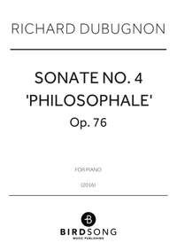 Richard Dubugnon: Sonate No.4 "Philosophale"