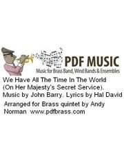 John Barry: We Have All The Time In The World