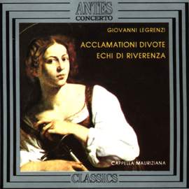 Giovanni Legrenzi: Acclamationi Divote - Echi di Riverenza