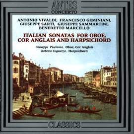 Italian Sonatas For Oboe, Cor Anglais And Harpsichord