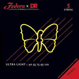 Fodera x DR Strings Bass Nickel Ultra Light - 5 string