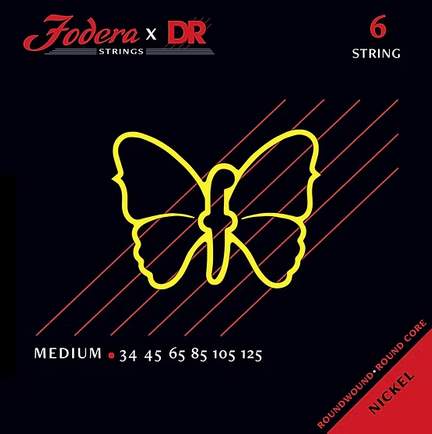 Fodera x DR Strings Bass Nickel Medium - 6 String