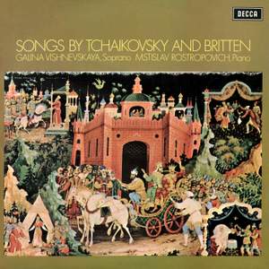 Songs by Tchaikovsky and Britten