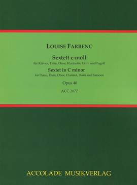 Farrenc, L: Sextett c-moll C minor op. 40