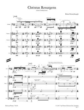 Ferneyhough, Brian: Christus Resurgens (score and parts)