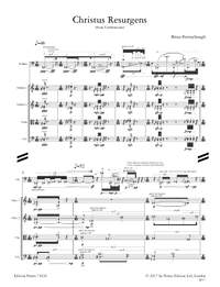 Ferneyhough, Brian: Christus Resurgens (score and parts)