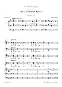 Williams, Roderick: The Westminster Service (SATB and Organ)