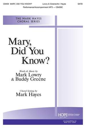 Mark Lowry_Buddy Greene: Mary, Did You Know