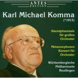 Karl Michael Komma: Abendphantasie, Metamorphosen