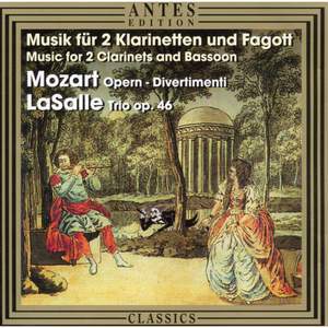 Musik fuer 2 Klarinetten und Fagott