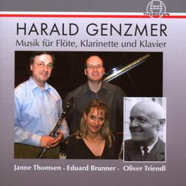 Harald Genzmer: Musik für Flöte, Klarinette und Klavier