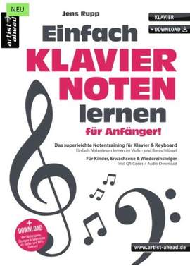 Rupp, J: Einfach Klaviernoten lernen für Anfänger