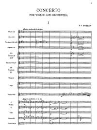Moeran, Ernest John: Concerto for Violin and Orchestra