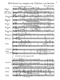 Rangström, Ture: Vid slutet av sagan om Tristan och Isolde (Ballad for female choir, baritone solo and orchestra)