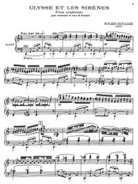 Roger-Ducasse, Jean: Ulysse et les sirènes, poème symphonique pour orchestre et voix de femmes (Vocal score)