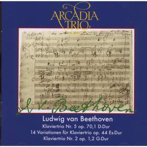 Ludwig van Beethoven: Klaviertrios op. 70,1, op. 44, op. 1,2