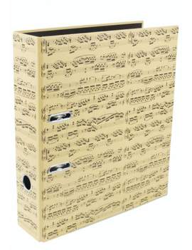 Lever arch folder notelines creme A4/70 mm