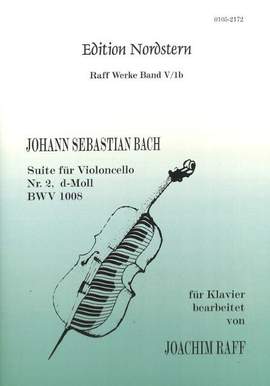Bach, J S: Suite für Violoncello 2 d-moll BWV 1008 D minor BWV 1008