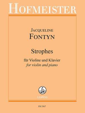 Fontyn, J: Strophes