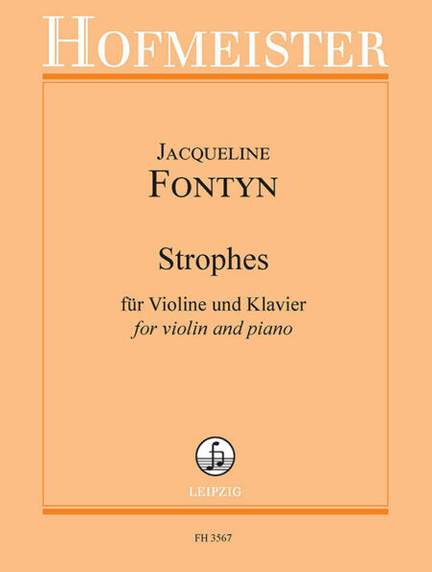 Fontyn, J: Strophes