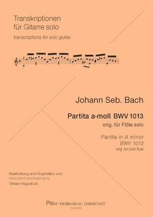 Bach, J S: Partita a-moll BWV 1013