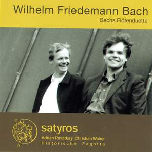 W.F. Bach: 6 Duets for 2 Flutes (Arr. for 2 Bassoons by Christian Walter and Adrian Rovatkay)
