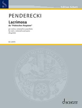 Penderecki, K: Lacrimosa