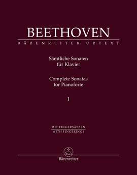 Beethoven: Complete Sonatas for Pianoforte Volume I (With fingering)